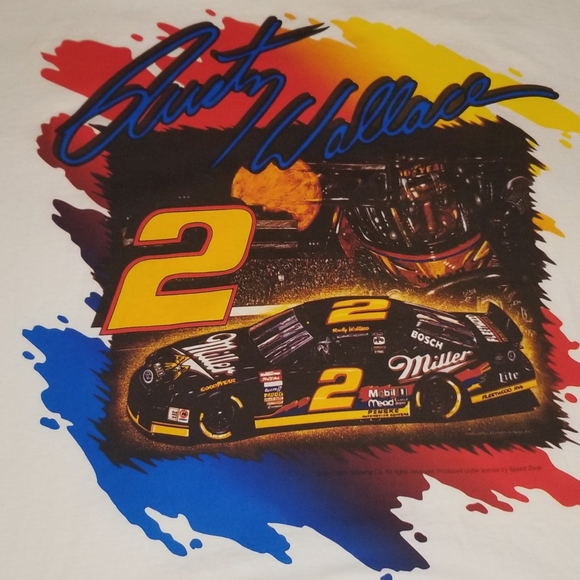 Vintage Rusty Wallace t-shirt - Picture 2 of 6